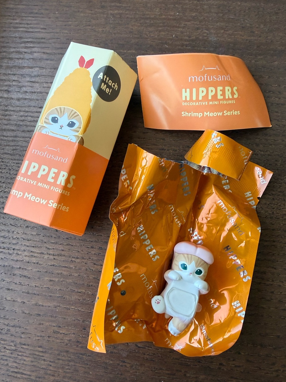 Mofusand Hippers Blind Box Figure Shrimp Meow Series Vol 2 Shrimp Sushi Meow